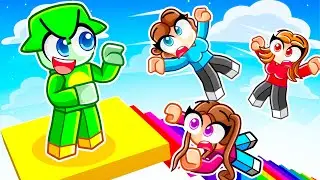 Je Fais Tomber Mes Amis de 1 000 000 Marches sur Roblox !