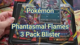 Pokemon Phantasmal Flames 3 Pack Blister