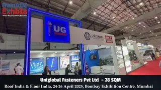 Uniglobal Fasteners Pvt Ltd at Roof India & Floor India 2025 &ndash; Designed & Built by BrainADZ Exhibits