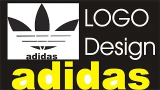adidas logo in Coreldraw | Easy steps of Coreldraw