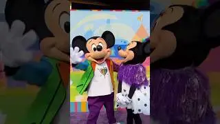 Mickey & Minnie 2024 Pride Nite outfits 🏳️&zwj;🌈🏳️&zwj;🌈 #disney #disneyland #pride #shorts #short