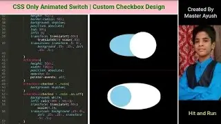 Animated Switch using only CSS