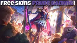 FREE LEAGUE OF LEGENDS SKINS ON PRIME GAMING SITE