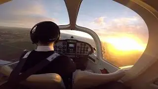 Tecnam P2002JF - Timelapse