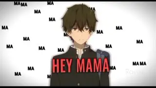 Hey mama | Short amv typography ib/rm Krizz senpai | alight motion