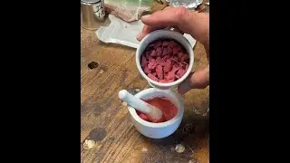 Making Madder Lake Pigment - Part 2