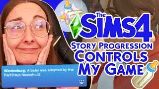 The sims 4 but story progression tells me what to do