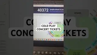 Cold Play Concert Ticket #coldplay #coldplayconcert #bookmyshow #liveconcert #musicofthespheres