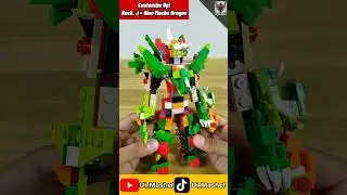 Robot Rock. J bergabung dengan Brick Lelebrother Dinosaurs Mecha Dragon #lego #brick