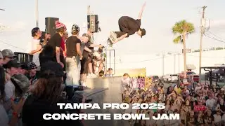Tampa Pro 2025 Concrete Bowl Jam: Kieran Woolley, Jake Yanko, Dalton Dern and More