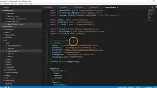 Ionic 3 Firebase tutorial   6   how to setup firebase in ionic