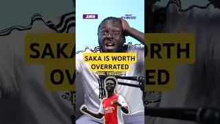 SAKA is OVERRATED (and here's why) 😡 #shorts #football #soccer #arsenal