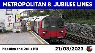 London Underground Metropolitan & Jubilee lines 21/08/2023