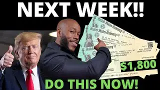 $1800 NEXT WEEK!!  Second Stimulus Check Update + Unemployment Update STIMULUS PACKAGE