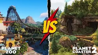 Planet Zoo VS Planet Coaster 2 Lighting