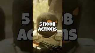 5 NOOB actions in Counter Blox (Full version is in the description) #robloxcounterblox #counterblox