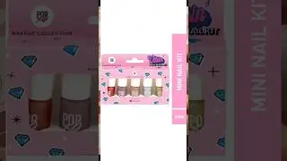 MyGlamm POPxo mini nail paint kit #shorts