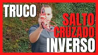 TRUCOS con la Cuerda de Saltar - Salto Cruzado hacia ATRAS - [Truco #3] ✅