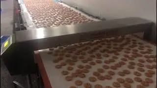 Food metal detector for biscuits with 120cm with and belt drop rejection