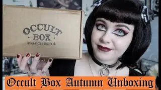 OCCULT BOX UNBOXING - AUTUMN SPOOKY GOTH BOX