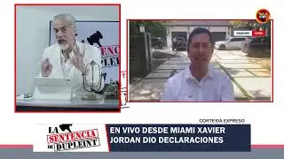 EN VIVO DESDE MIAMI XAVIER JORDAN DIO DECLARACIONES