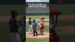 Robot Ump-ump calls STRIKE-batter appeals-ump checks Automated Ball Strike system-it&rsquo;s reversed-BALL