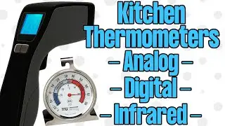 A Variety of Kitchen Thermometers for Foodservice or Home Use