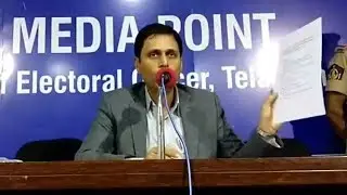 Chief Electoral Officer Dr Rajath Kumar Press Meet LIVE | Manastars
