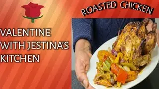 ❤💕Valentines Day 2022 Special Roasted Chicken How to Roast Whole Chicken for Valentines day lunch