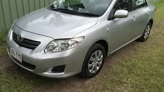 (SOLD) 2008 Toyota Corolla Ascent review For Sale