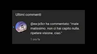 Un Commento : Non ho capito nulla di Blade Runner / poi Youtubo Anche Io, e altre piccole cosine