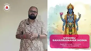 🌺 Vishnu Sahasranama Homa 🙏🕉️🔥 Embrace Inner Peace, Wellbeing & Divine Grace 🌺. | Oorjadevotion.com