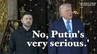 Full Q&A with Trump, Zelensky at doorstep of Trump's Palm Beach home Mar-a-Lago ahead of bilateral
