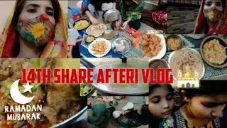 14th SHARE AFTERI VLOG 🕌 ||Miss AQEEL😚