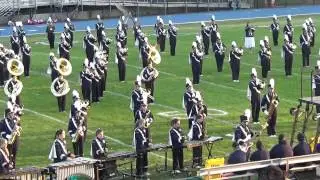 Tamaqua Area Raider Marching Band, Sports Stadium, Tamaqua, 9-18-2015
