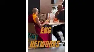 Wallo having a conversation with a monk #detroit #nairobi #kenya #comedy
