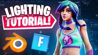 How to *MASTER LIGHTING* + FREE LIGHTROOM (Blender fortnite tutorial)