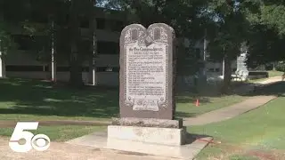 Arkansas law requiring Ten Commandments to be displayed in schools temporarily blocked