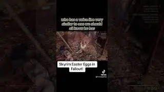 Skyrim References in Fallout 76 #skyrim #fallout76