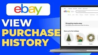 Как просмотреть историю покупок на eBay (БЫСТРО)