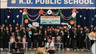 #Me & my music students# Kdps Durg ,Bhilai ,26Jan 77 republic day celebration.our proud