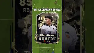 85 Thierry Correia Review in EA Sports FC 24 #shorts #short #fc24 #eafc24 #thunderstruck