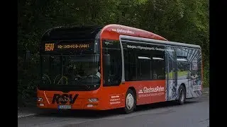 MAN A37 NL253 Lion's City Hybrid #1057 | RSV Reutlingen | Linie 8