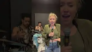 How to make a recognizable song unrecognizable 😂 #band #walkingonsunshine #coversong #guitar
