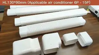 Mini Split AC Line Set Cover - Dabund Pipe