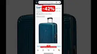 Welchen Koffer kaufen? Samsonite Neopulse Review - Welchen Reisekoffer kaufen #angebote #sparen