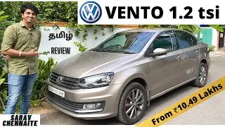 VOLKSWAGEN VENTO 1.2 tsi | STRONG BUILD , SOLID DRIVE | Detailed Tamil Review
