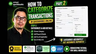 Categorizing Bank Transactions in QuickBooks Online with Real Examples Part 2