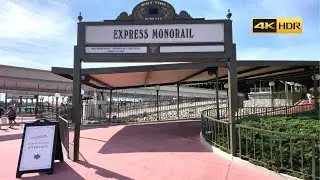 Leaving the Magic Kingdom and Taking the Express Monorail to TTC | Walt Disney World