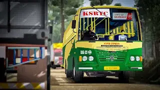കാട്ടിലൂടെ KSRTC യിൽ  ഒരു യാത്ര #busmod #touristbuskerala Euro Truck  Tom Gaming